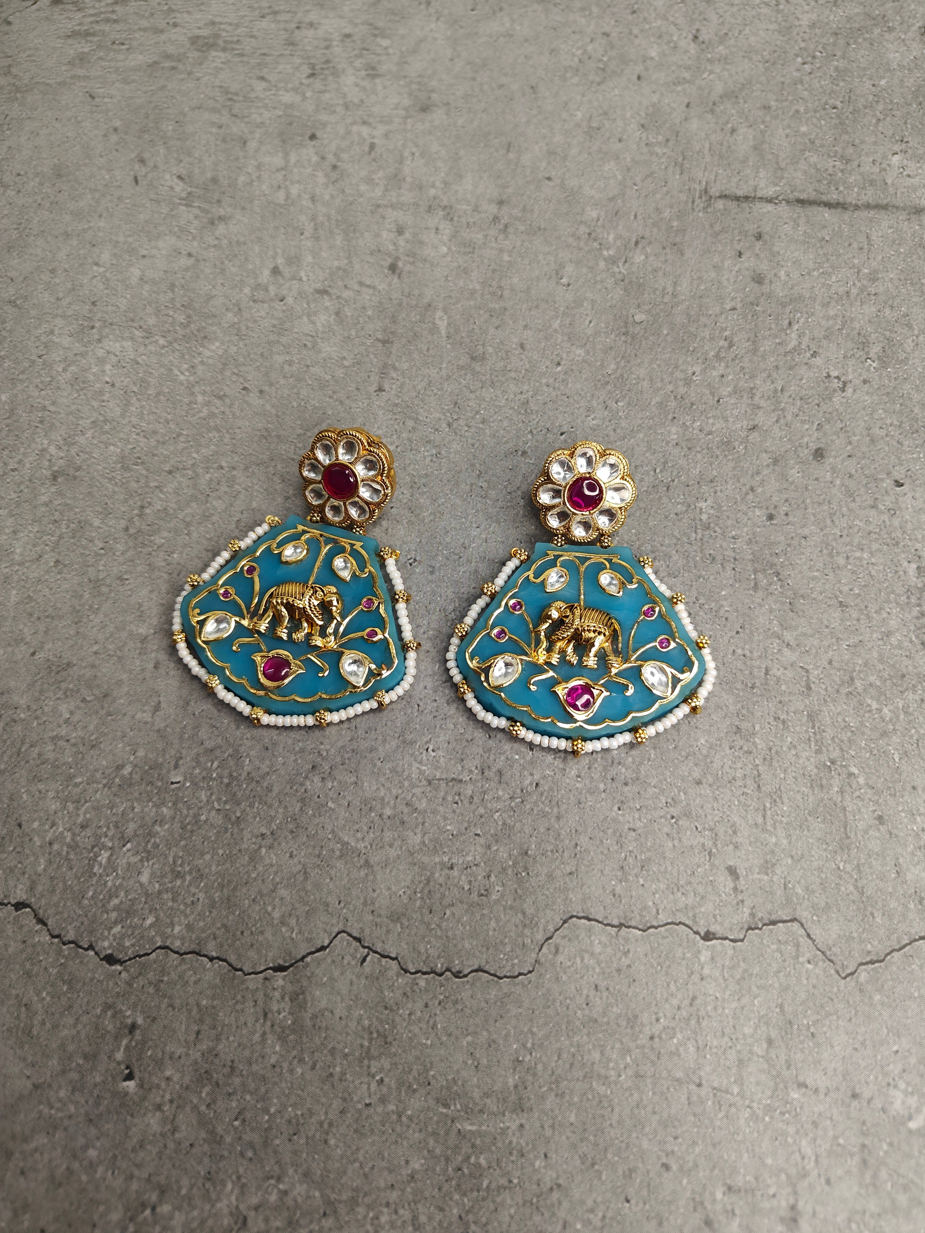 Kadi Kundan Earrings