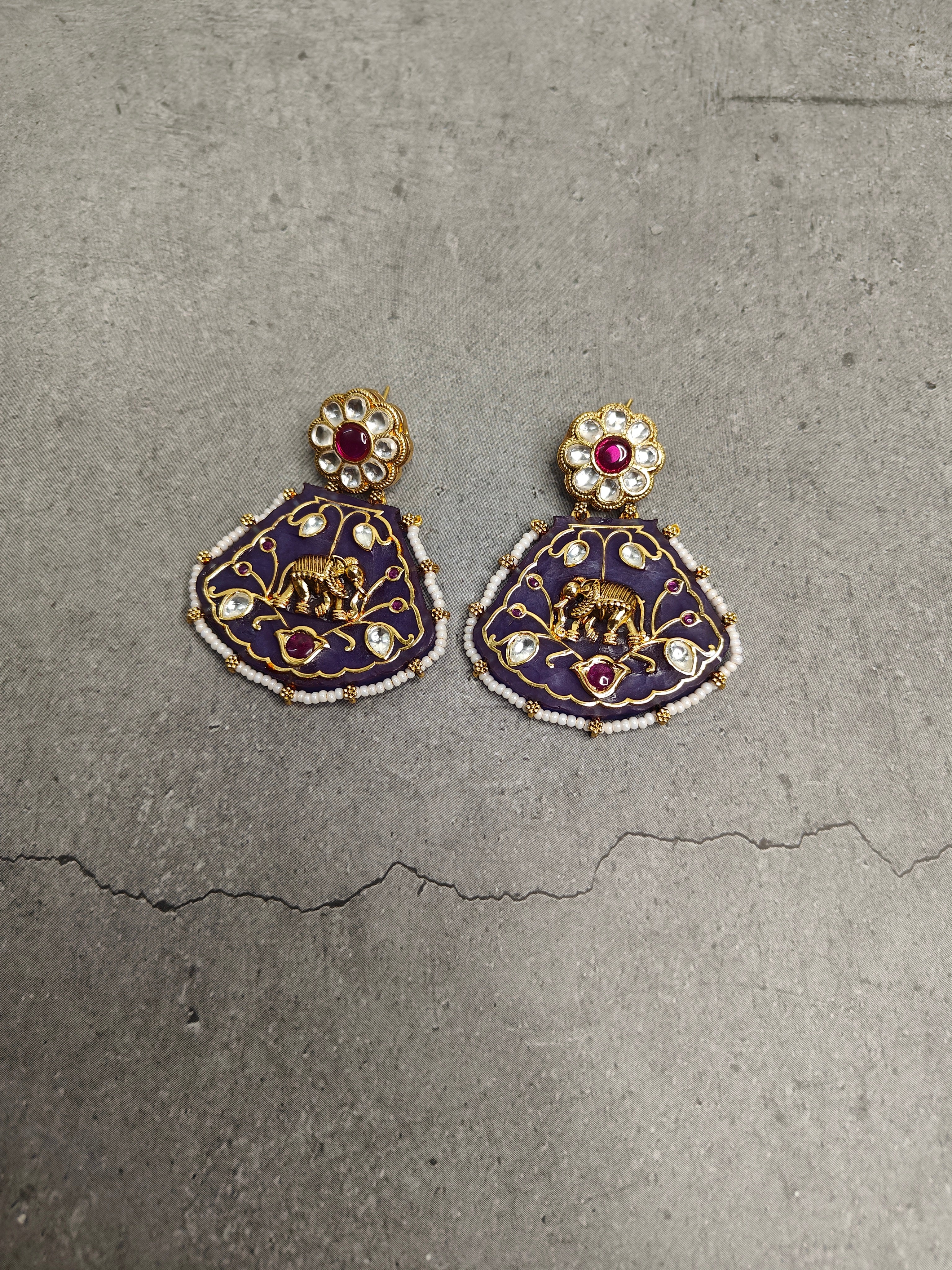 Kadi Kundan Earrings